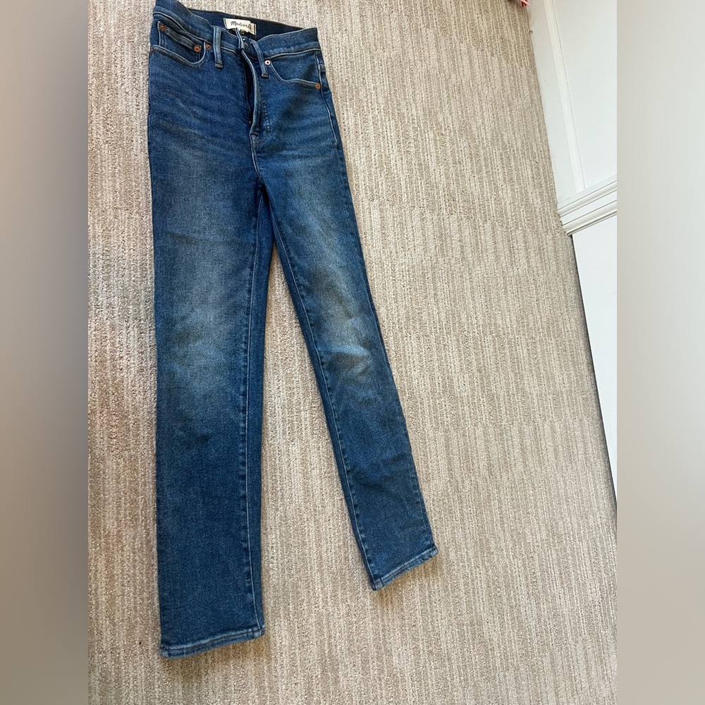 Madewell Women's Straight Leg Jeans - Blue